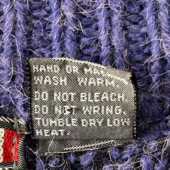 Vintage Paris Sports Club Purple Sweater Large - Picture 5 of 5